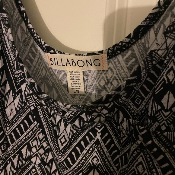 Billabong Blouse Top Tank With Pocket Tribal Medium - Picture 5 of 5
